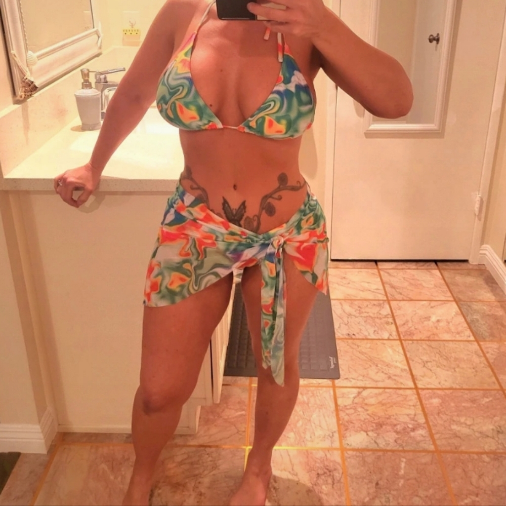 Pg9 #4 Colorful Swirl Bikini Set